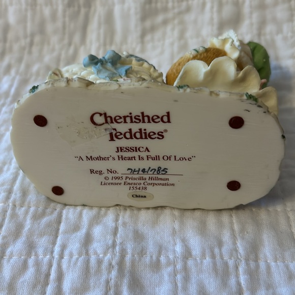 Cherished Teddies Bear Figurine- “Jessica”- #155438 - Picture 5 of 7